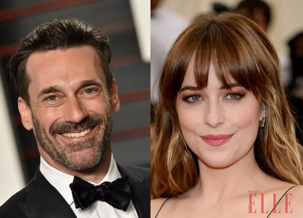 Jon Hamm và Dakota Johnson