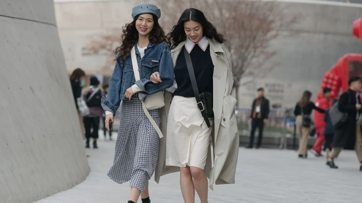 phong cách thời trang- fashionista tuần lễ thời trang seoul