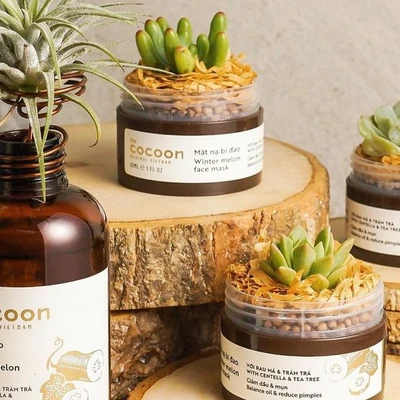 thương hiệu mỹ phẩm thuần chay Việt Nam - Cocoon