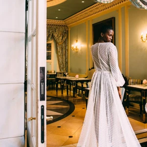 Hình ảnh hậu trường từ Bridal Spring Fashion Week 2017 - ellevietnam 32