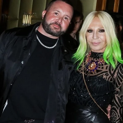 Donatella và Kim Jones Versace x Fendi