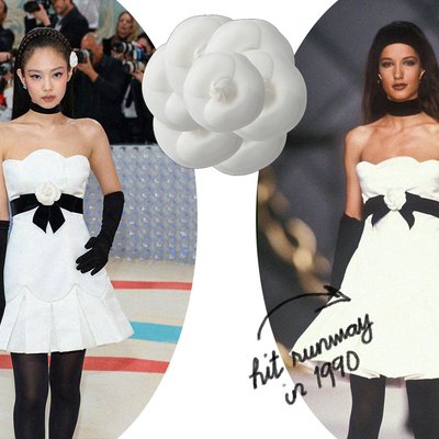 chanel archive met gala