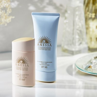 kem chống nắng; anessa; da nhạy cảm; da dầu mụn; da maskne; da treament