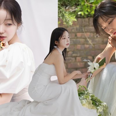 cô dâu tóc ngắn - kiểu tóc búi đẹp