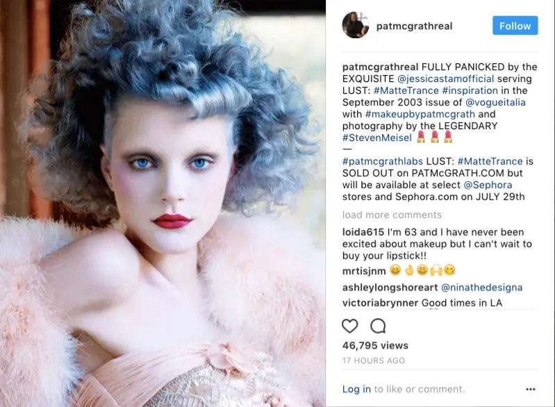  Pat McGrath - @patmcgrathreal