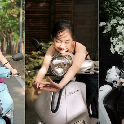 yamaha janus đồng hành cùng các cô gái trẻ
