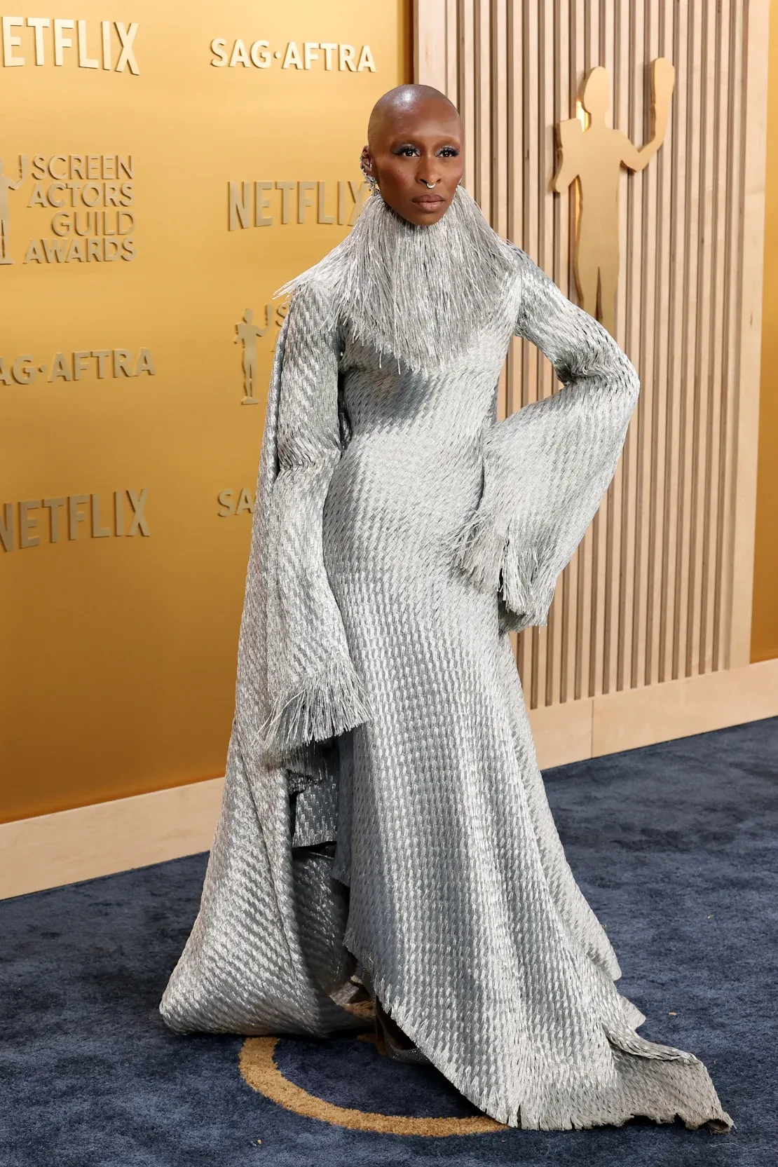 Cynthia Erivo tại lễ trao giải SAG Awards 2025
