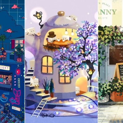 tài khoản instagram về digital paiting