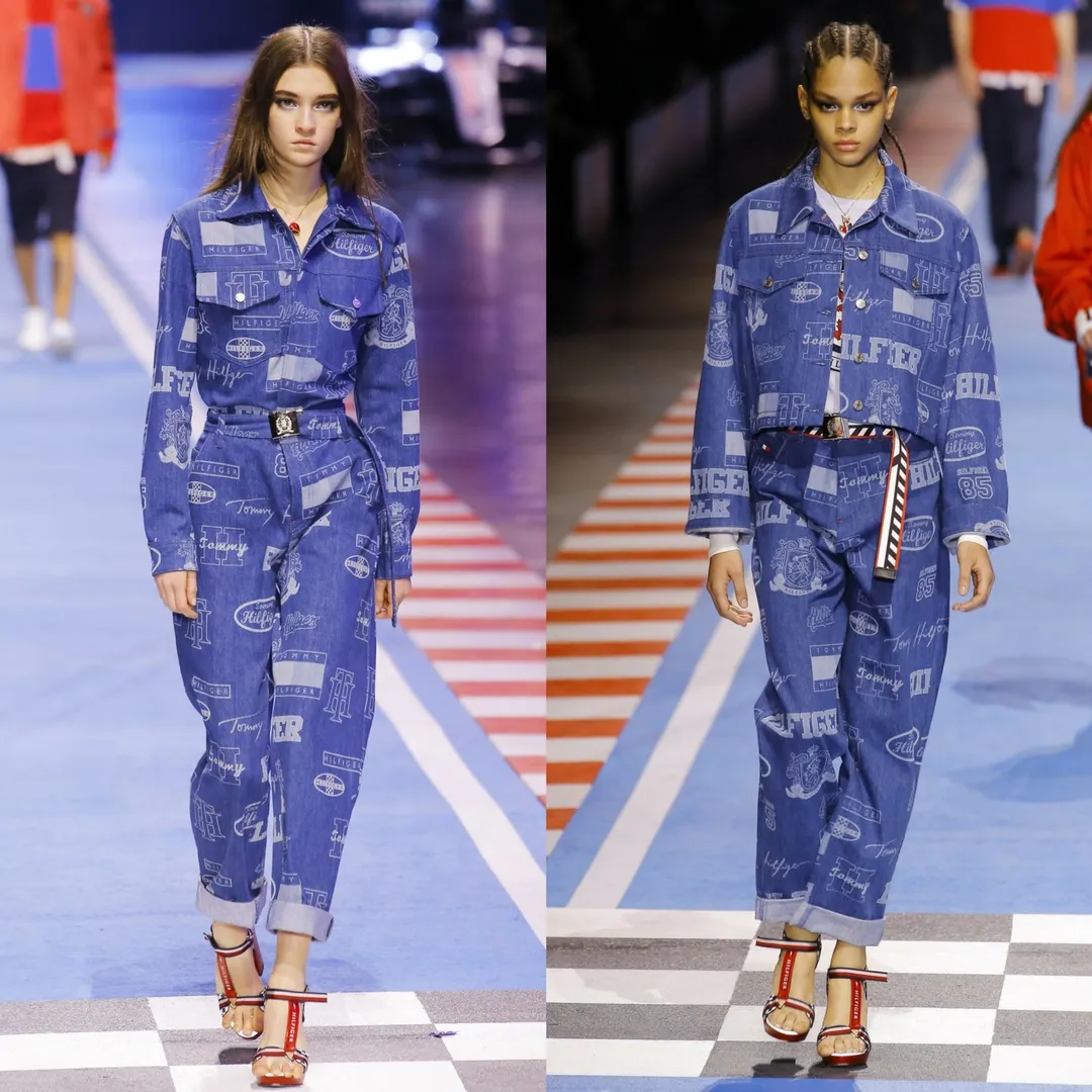 Thương hiệu Tommy Hilfiger biến sàn diễn thời trang thành đường đua công thức 1 