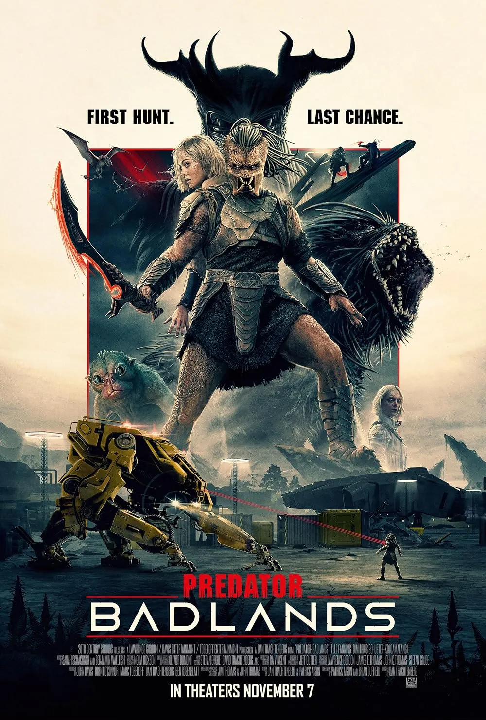 phim predator badland poster