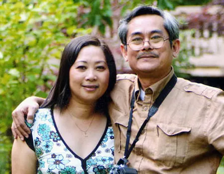 Bức ảnh đời thường của cặp đôi nghệ sĩ Phương Thanh - Anh Dũng