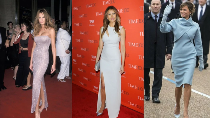 Nhìn lại chặng đường xây dựng phong cách thời trang từ siêu mẫu đến bà chủ Nhà Trắng của Melania Trump