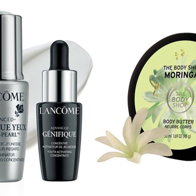 ELLE Club serum Lancome dưỡng thể Body Shop