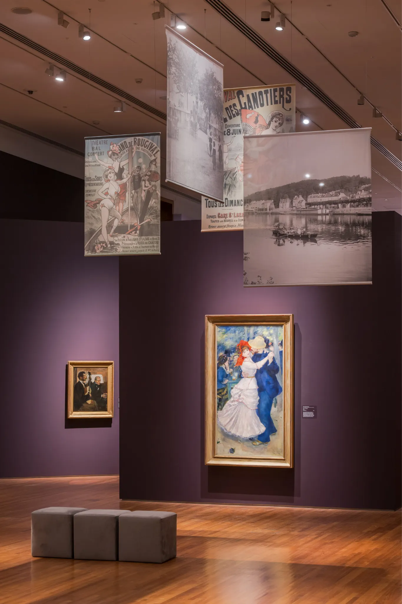 Khu vực Modern Encounters tại triển lãm Into the Modern