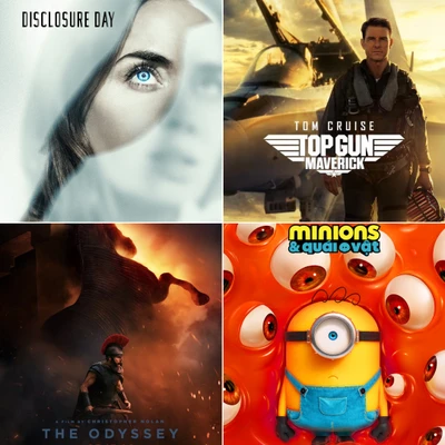 Điểm qua list phim bom tấn Hollywood với đa dạng thể loại, ra rạp dịp Hè 2026.