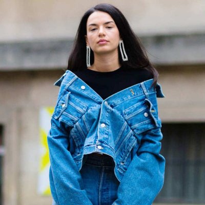 cách phối đồ mới với denim-on-denim