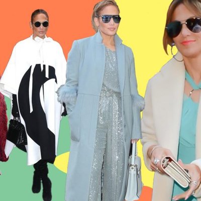 Jennifer Lopez và những chiếc áo khoác mùa Đông "đóng đinh" trong phong cách