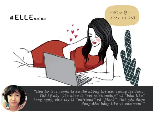 Hẹn hò trực tuyến là xu thế không thể cưỡng laị được