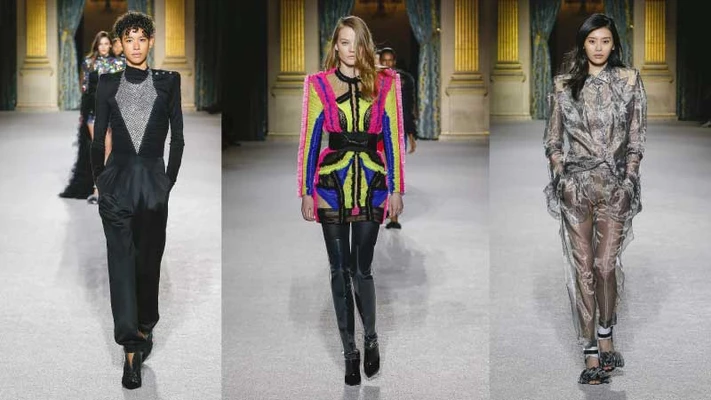 Thương hiệu Balmain BST Mùa Thu 2018