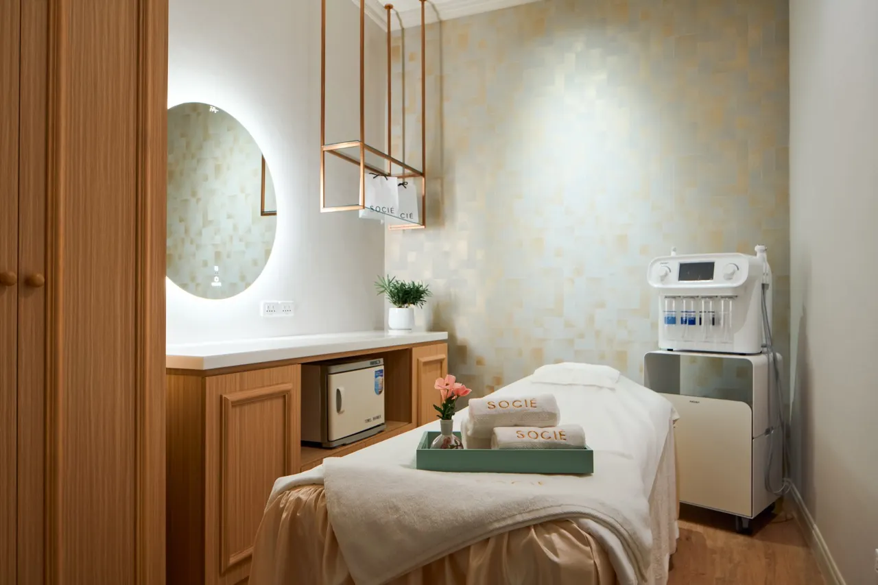 phòng spa tại Socié