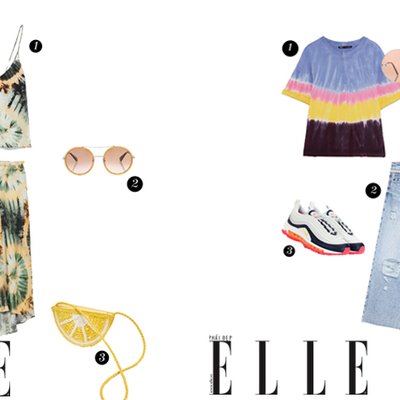 ELLE Style Calendar tháng 4/2019: Sáng tạo thời trang ngày Hè cùng sắc nhuộm tie-dye
