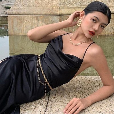 lbd đầm đen lebnghi