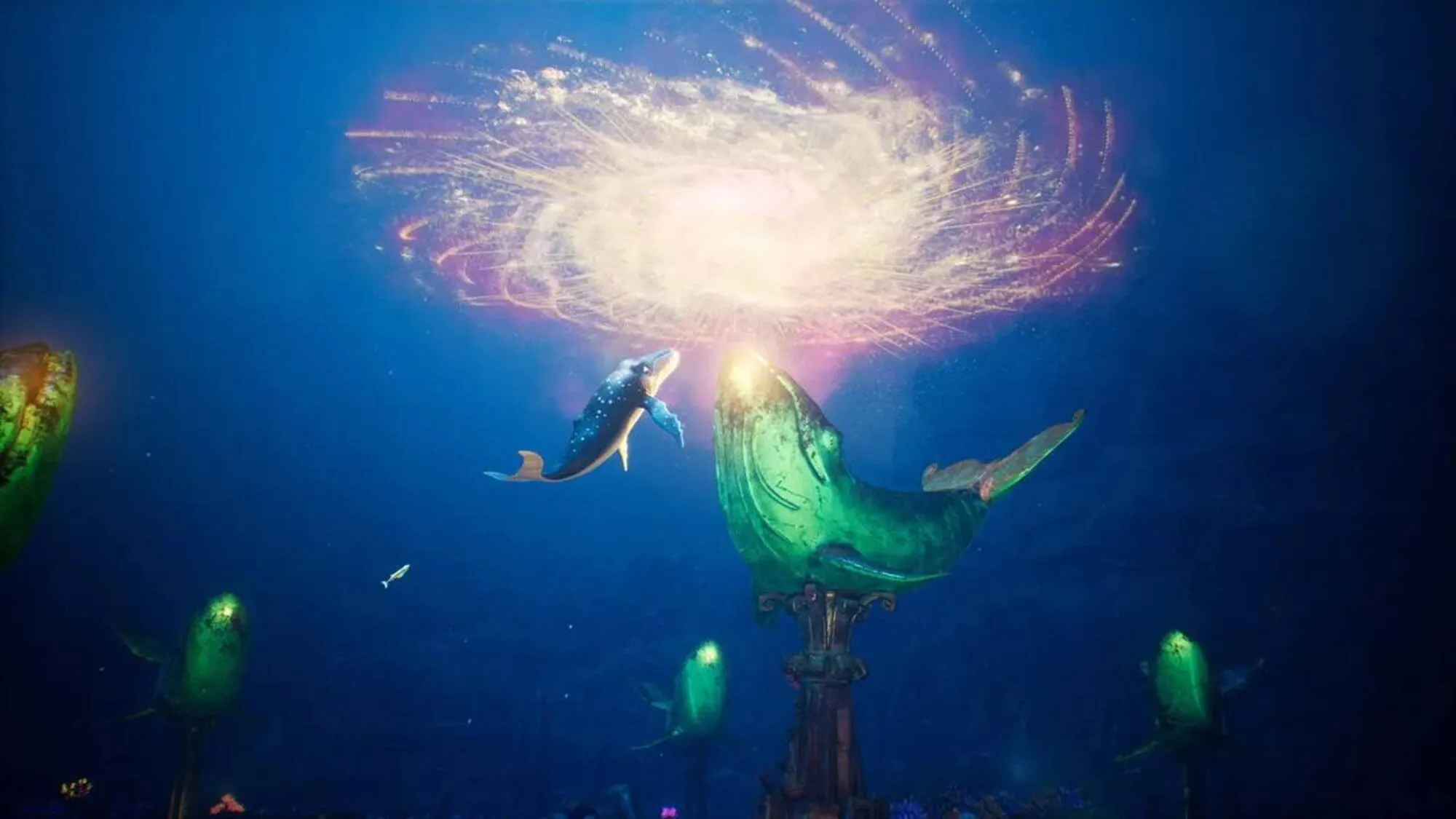 Phim hoạt hình Cá Voi Nhỏ Chu Du Đại Dương tái hiện thế giới đại dương sống động.