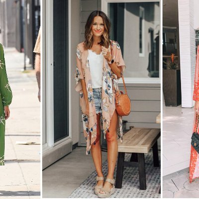 những kiểu áo khoác kimono hoàn hảo cho chuyến du lịch mùa hè
