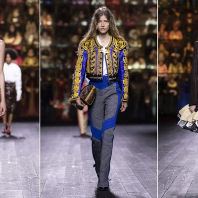 bst louis vuitton thu đông 2020 tuần lễ thời trang paris