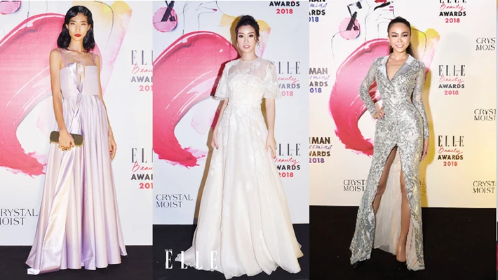 Top trang phục thảm đỏ đẹp nhất lễ trao giải ELLE Beauty Awards 2018