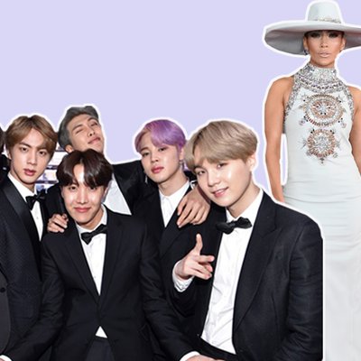 Ban nhạc BTS bảnh bao trên thảm đỏ Grammy cùng Lady Gaga và các ngôi sao quốc tế