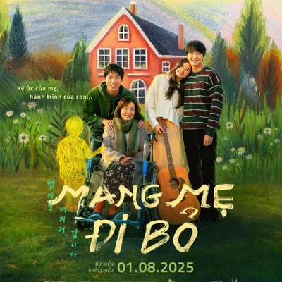 Phim gia đình kết hợp Việt-Hàn Mang mẹ con đi.