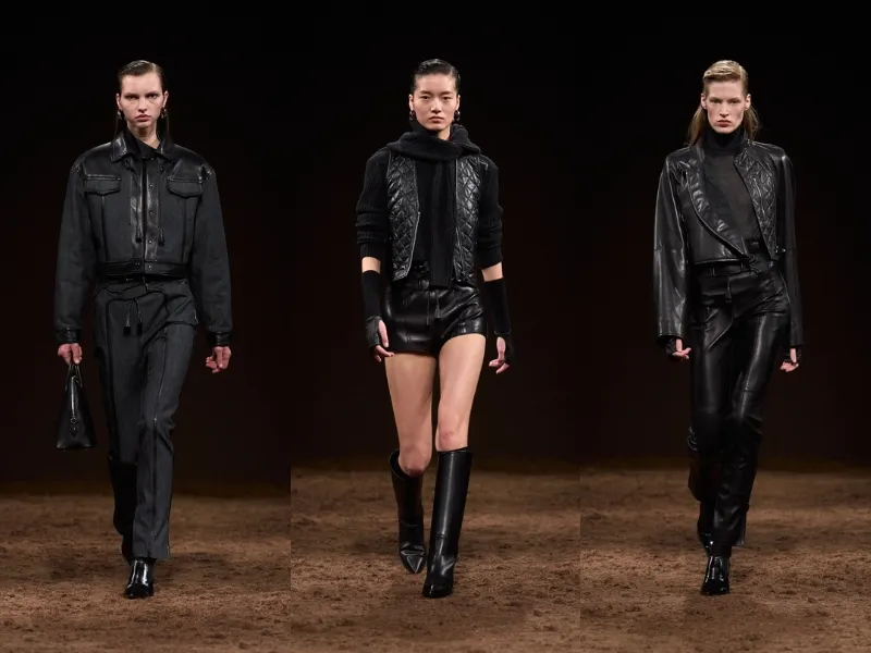 Áo phao chần bông trong Bộ sưu tập Thu-Đông 2025 của Hermès. 