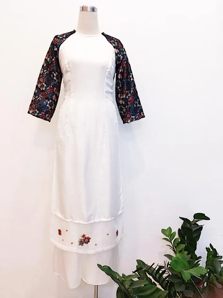 Muôn màu kiểu áo dài cách tân của các thương hiệu thời trang Việt