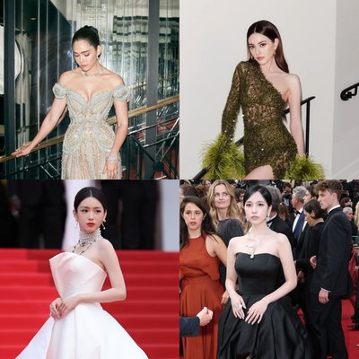 sao châu Á trên thảm đỏ cannes 2025