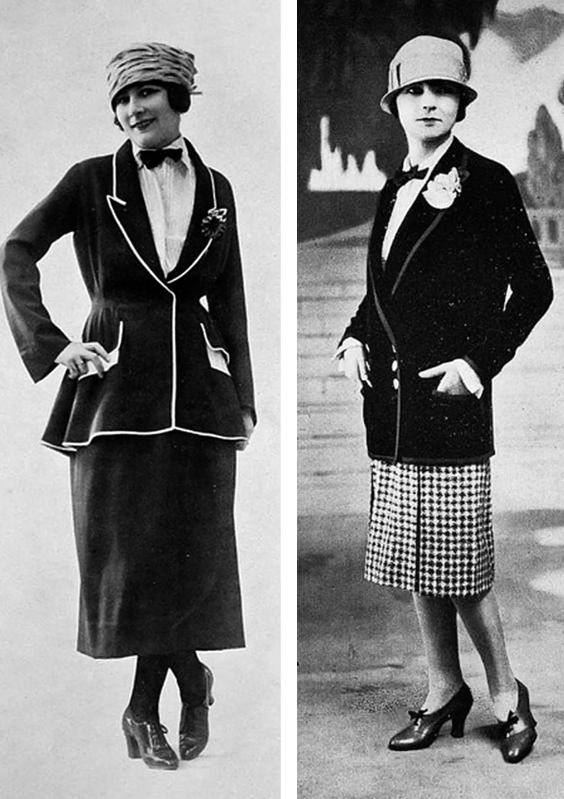 trang phục hơi hướng menswear 1920s