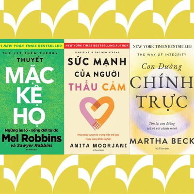 sách hay dành cho phụ nữ nên đọc: thuyết mặc kệ họ, con đường chính trực, sức mạnh của người thấu cảm