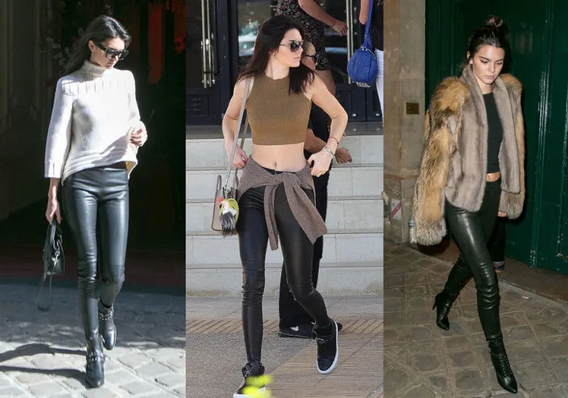 Thay vì legging, hãy chọn những chiếc quần da