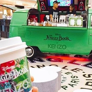 Xe Cafe Kenzo xuất hiện đầy ấn tượng tại Saigon Centre