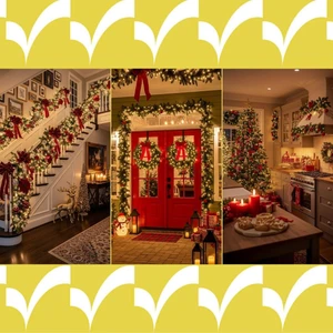 Ngôi nhà trang trí Giáng sinh