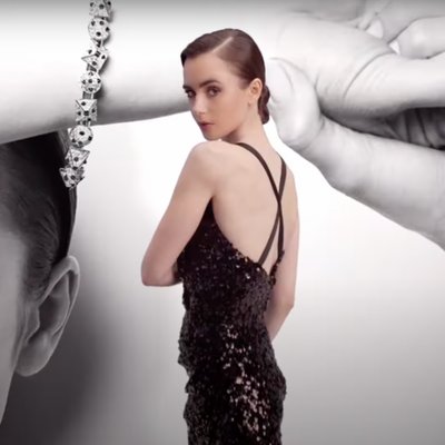 Lily Collins đại diện Cartier