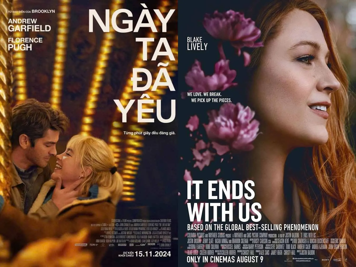 phim ngày ta đã yêu và It ends with us