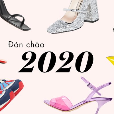 kiểu giày nữ đẹp cho mùa Xuân - Hè 2020