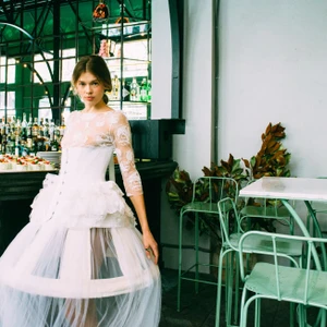 Hình ảnh hậu trường từ Bridal Spring Fashion Week 2017 - ellevietnam 29