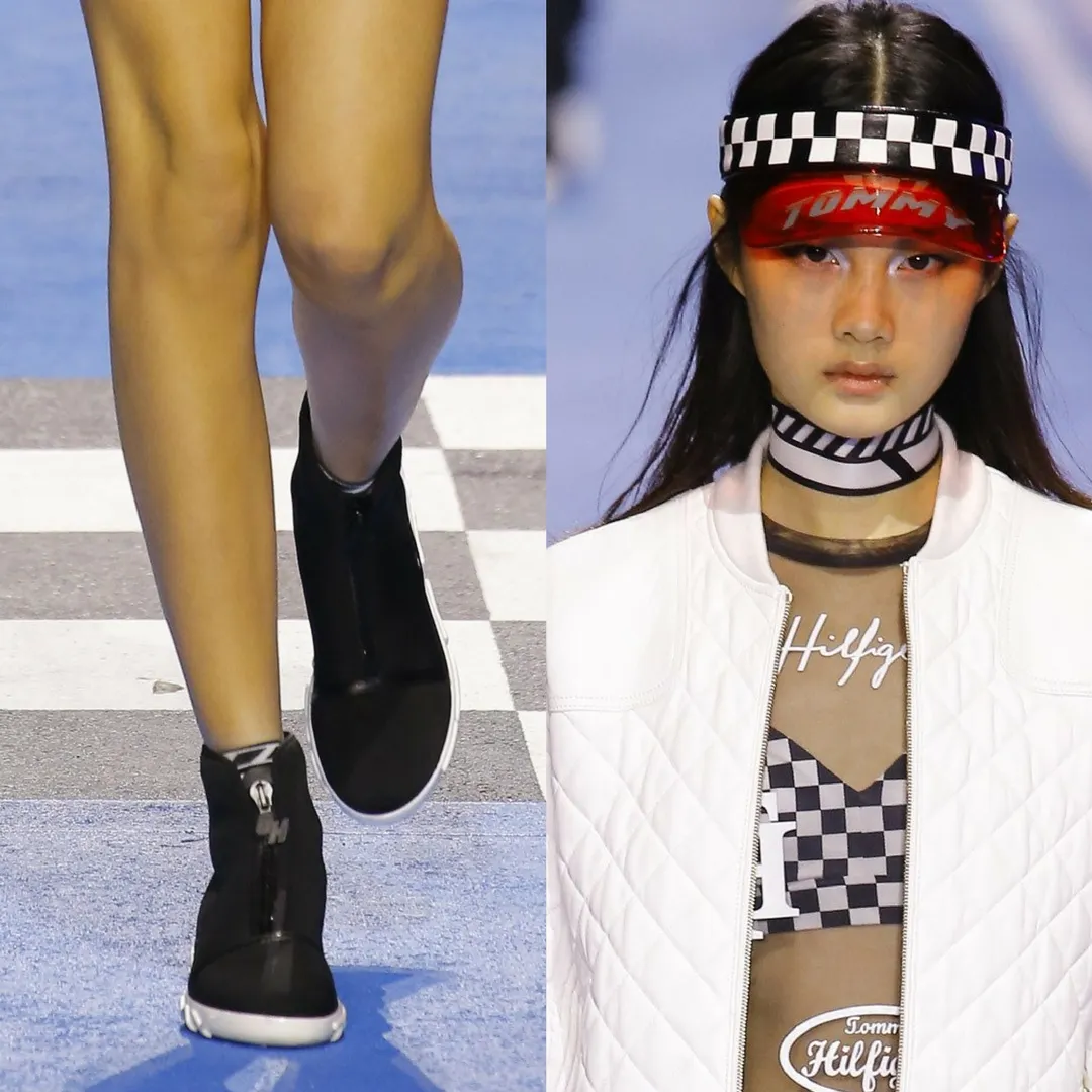 Thương hiệu Tommy Hilfiger biến sàn diễn thời trang thành đường đua công thức 1 