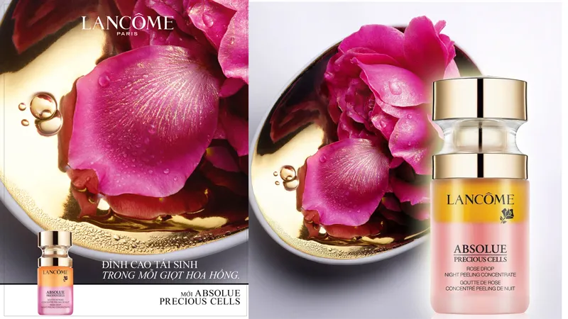 Absolue Rose Drop Night Peeling Concentrate Lancôme