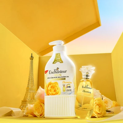 enchanteur sữa tắm nước hoa charming deluxe