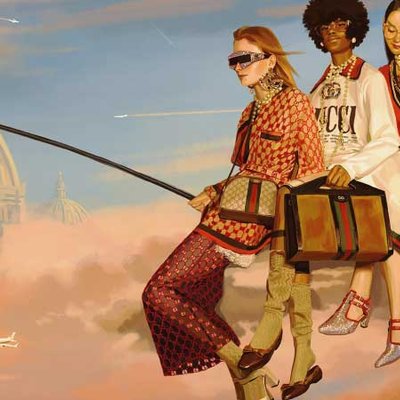 Chiến dịch quảng cáo Gucci Xuân-Hè 2018: Thế giới siêu thực giữa thời trang và hội họaChiến dịch quảng cáo Gucci Xuân-Hè 2018: Thế giới siêu thực giữa thời trang và hội họa