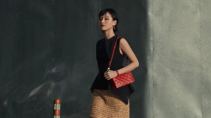 cách phối màu đỏ và vàng sang mà không sến