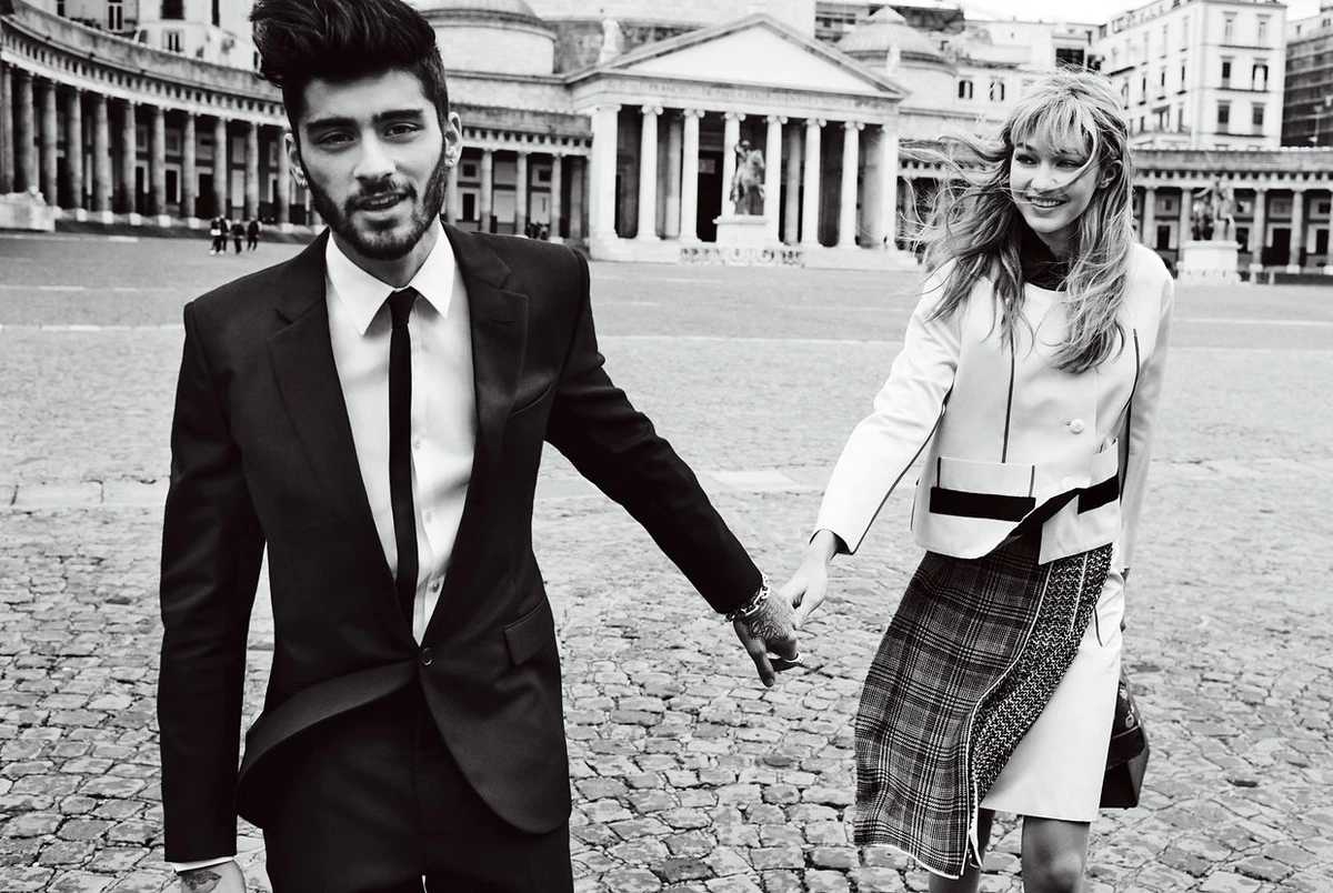 Gigi Hadid và Zayn Malik trên US Vogue - elle vietnam 08